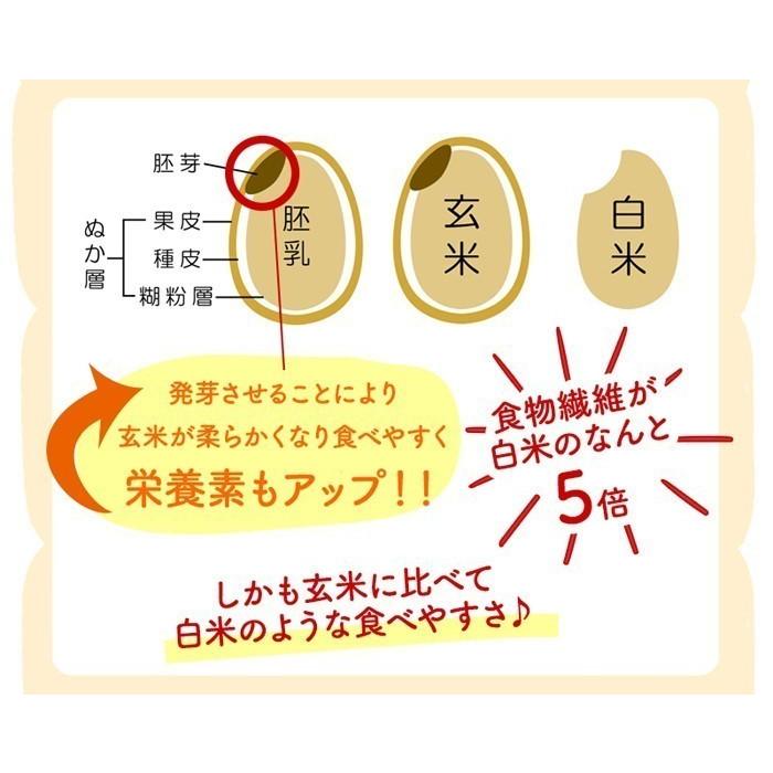 発芽玄米 無農薬 2Kg つや姫 宮城令和5年産 特別栽培米 真空パック