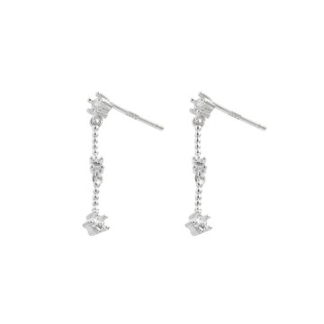 [純銀] 白晝流星耳環 / Daylight Meteor Earring