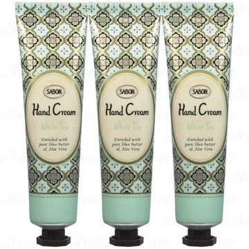 SABON 白茶護手霜(30ml)(條狀)*3(公司貨)