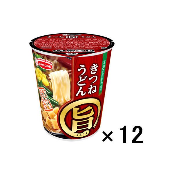 エースコックエースコック まる旨 きつねうどん 12個