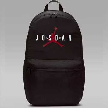 【NIKE耐吉】JORDAN喬丹HBR經典黑色雙肩包(JD2413006AD005/HF1791011)大空間收納後背包書包時尚潮流包13吋筆電包運動背包裝備後背包 巨蟹座生日禮物 交換禮物 女生禮物