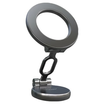 VYVYLABS Z01 360度旋轉磁吸摺疊車載支架 鋅合金材質  黑色  1個