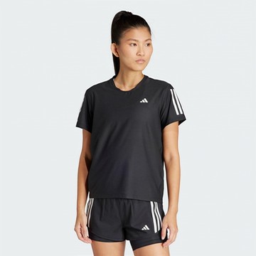 adidas 愛迪達 上衣 女款 短袖上衣 運動 OTR B TEE 黑 IN2961 (S2658)
