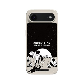 iPhone Air SolidX 貝殼灰 - 瑞克和莫蒂 Rick and Morty - Every Rick Needs a Morty