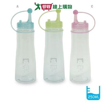 JUSKU 醬次郎醬瓶 250ml 台灣製 醬料瓶 油瓶 調味瓶 醬油瓶 油罐 調味瓶【愛買】