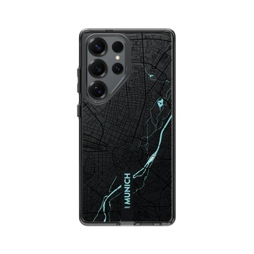 Galaxy S25 Ultra Clear 酷墨灰 - JOCR - Munich (Black Logo)