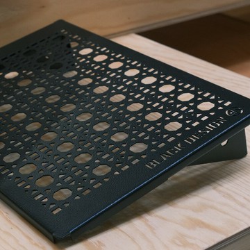 Black Design 連接鐵板-藤編款 BL094