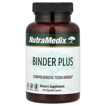 NutraMedix, Binder Plus，120 粒素食膠囊