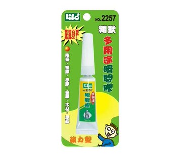 LIFE 徠福 No.2257 多用途瞬間膠 (快乾)-糊狀 (3g)【APP滿額下單10%點數(單一帳號最高5000點)】1/31止