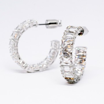 SWAROVSKI 施華洛世奇 Millenia 大圈耳環 5612673