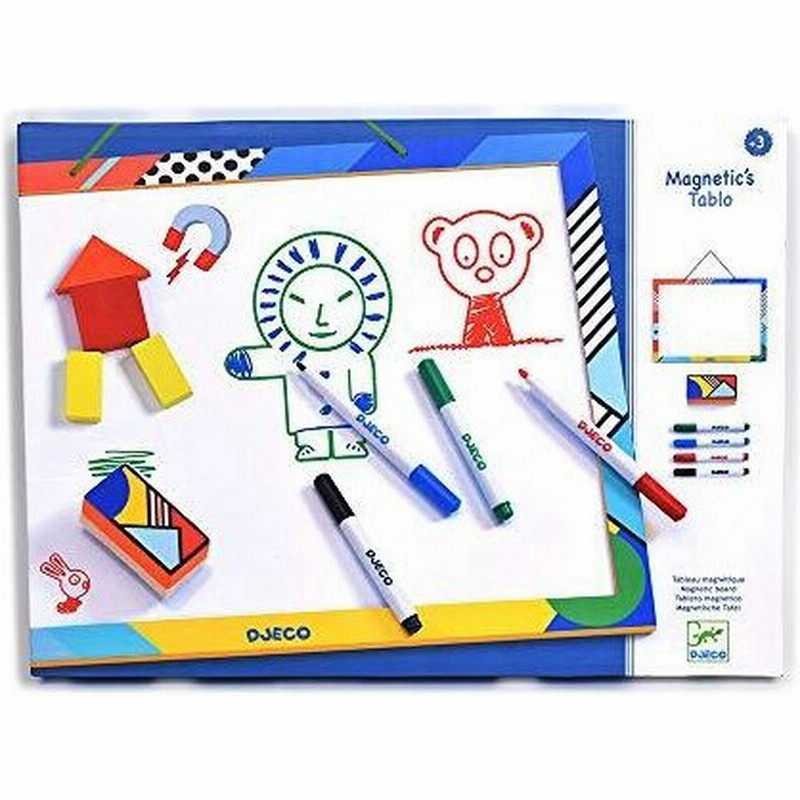 ホワイトボード マグネット 子ども お絵描きボード ペン おもちゃ 知育玩具 Djeco ジェコ タブロ Dj 通販 Lineポイント最大0 5 Get Lineショッピング