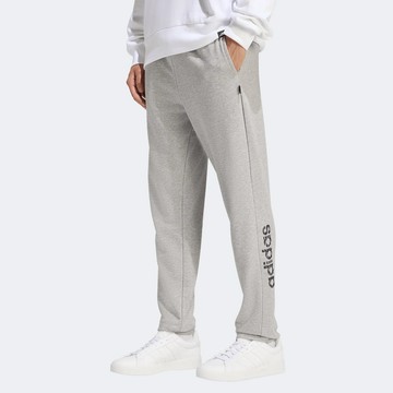 ADIDAS 男 長褲 淺灰 M LIN FT PT VL 運動長褲 束口褲  KD9565【樂買網】
