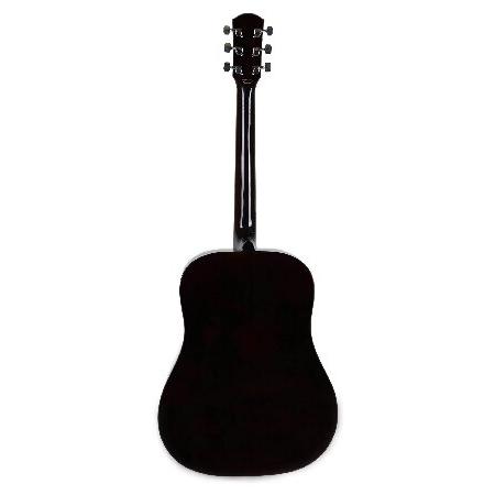 Fender Squier Dreadnought Acoustic Guitar Natural Bundle with Gig Bag, Tuner, Strap, Strings, Picks, Fender Play Online Lessons, and