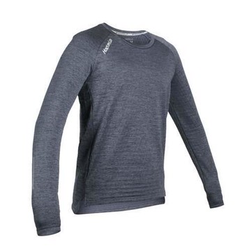 HODARLA 男和暖長袖保暖衣-長袖T恤 上衣 刷毛 反光 慢跑 台灣製