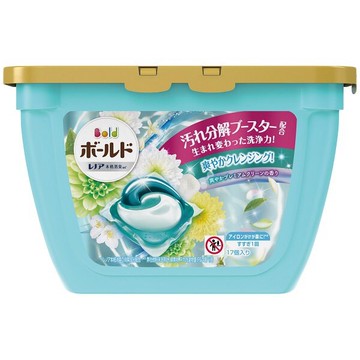 P&G BOLD洗衣果凍球 白葉香