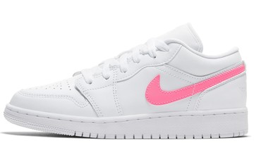 JORDAN 1 LOW WHITE NEON GS