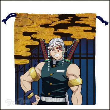 期間限定 鬼滅之刃 束口袋 宇髄天元   | 鬼滅之刃  宇髄天元  周邊 束口袋 袋子 鬼殺隊 柱 | 日本必買 | 日本樂天熱銷