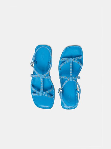 Strap Flat Sandal [Blue] (DG2AM25007BLU)