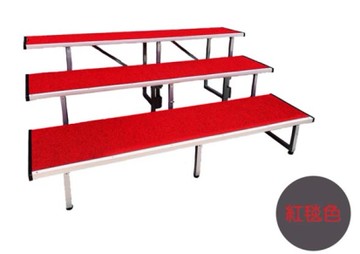 折疊式3層組合式合唱台 一般檯面 鋁合金腳架 有認證