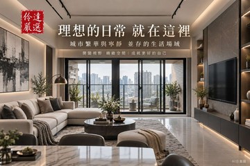 [伶達嚴選] 太普明日匯 邊間高樓層景觀三房平車｜高雄市三民區康平街