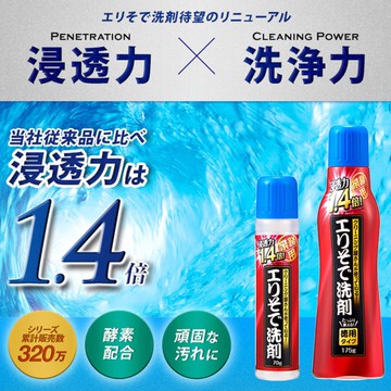 【Aimedia 艾美迪雅】衣領袖口衣物局部去汙漬清潔劑70g/盒(強效深層潔淨,制服輕鬆洗,日本製衣物預潔劑)