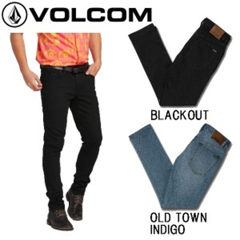 VOLCOM】ボルコム 2X4 SKINNY FIT JEANS メンズ スキニーフィット