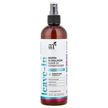 artnaturals, Biotin & Collagen Leave-In Conditioner, For All Hair Types, 12 fl oz (354 ml)