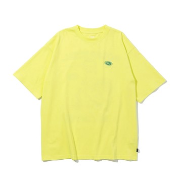 日本限定 POLER RND2 RELAX FIT TEE / RND2 潮流印花寬版短袖 / 淡黃色