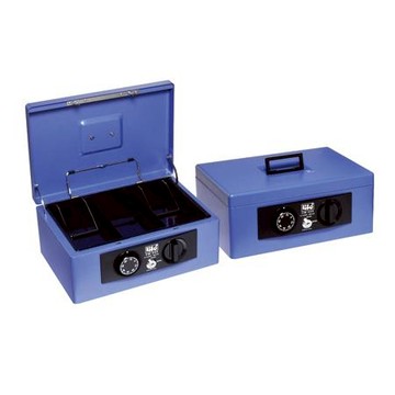 徠福手提現金管理箱/CB-333/藍