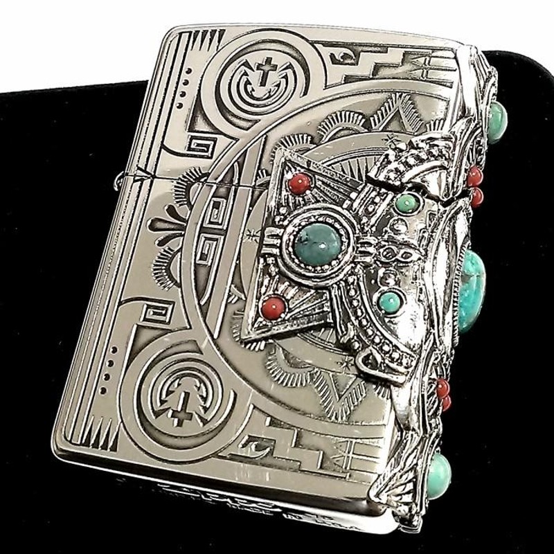 特価ブランド ZIPPO ジッポー インディアンスピリット クロス メタル