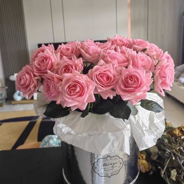 仿真花保濕手感玫瑰花束 家居 影樓拍攝手捧花 道具花 野餐花13色