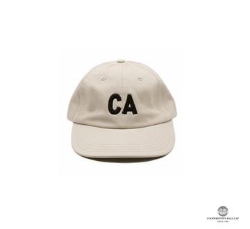 Cooperstown Ball Cap CA Washed Cap 加州城市鏈式刺繡老帽