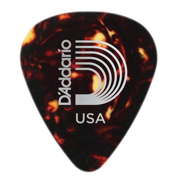 小叮噹的店- D'Addario 彈片 紅賽璐標準型 撥片 1CSH (5入) 美製 1CSH2/1CSH4/1CSH6
