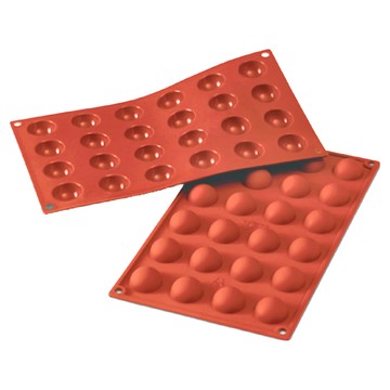 silikomart 24連小半球模 矽膠材質  295 x 175 x 15mm  1個