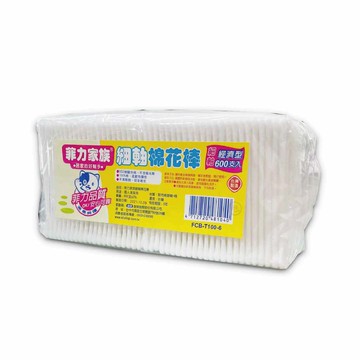 菲力家族 經濟型 粗軸/細軸棉花棒 600入 *小柚子*