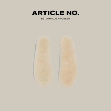 (免運)ARTICLE NO.秋季新款男女款鞋款替換配件羊毛鞋墊2024-0029