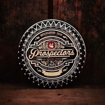買一送一支扁梳 淘金者 水洗性髮油 Prospectors  Iron Ore Pomade 大麻籽 加強定型