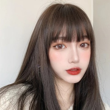 巴黎精品 女假髮整頂真髮絲-自然時尚直順長髮美髮用品4款74ah8