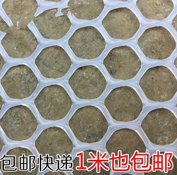 爬藤網墊片簡易掛網寵物塑料網格網小格硬護欄網袋鳥籠透明窗臺。