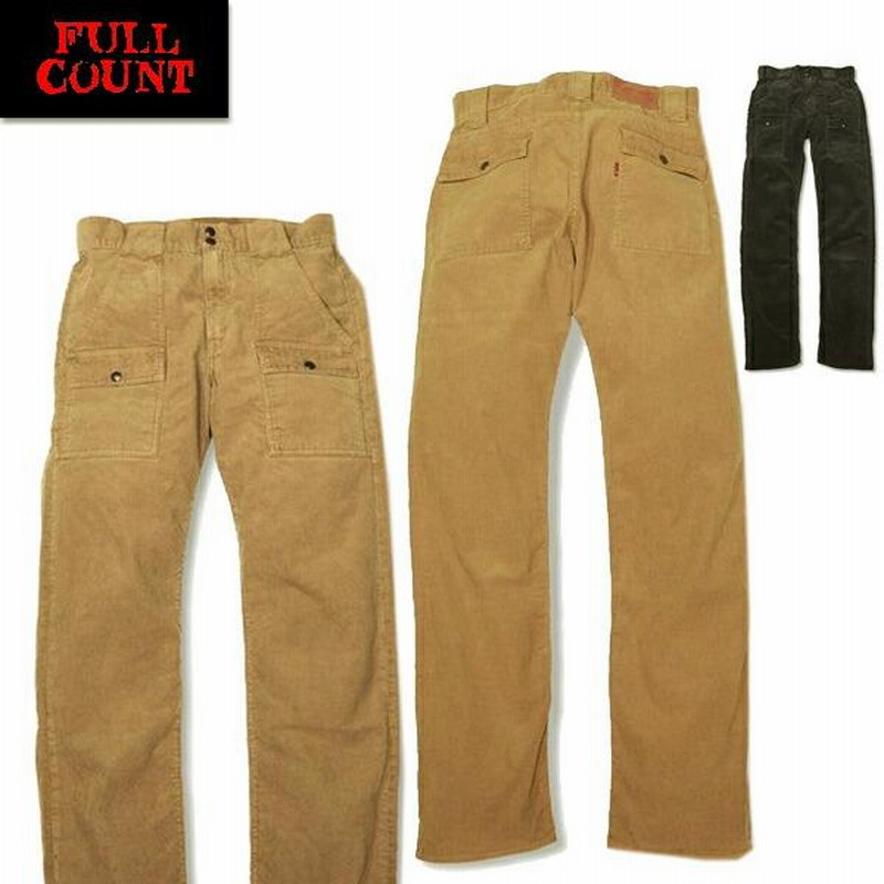 フルカウント FULL COUNT ブッシュパンツ 1246C CORDS BUSH PANTS