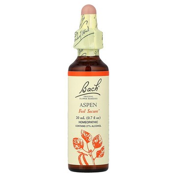 Bach, 原花調理，白楊香，0.7 液量盎司（20 毫升）