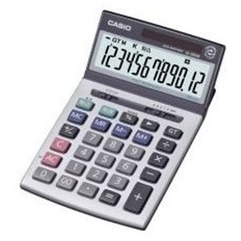 印象のデザイン カシオ計算機 CASIO スタイリッシュ電卓 ジャストタイプ12桁 ブラック JF-S200-BK-N fucoa.cl