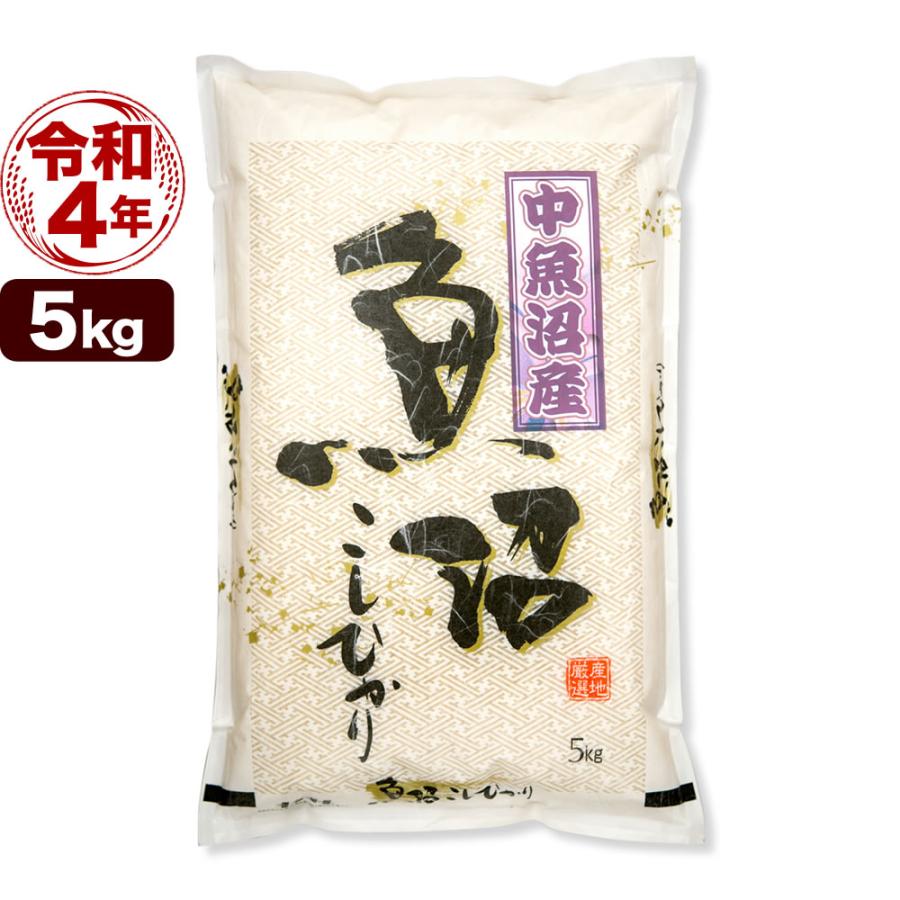 新米 お米 5kg 中魚沼産コシヒカリ 令和5年産 新潟産 送料無料 （北海道、九州、沖縄除く）