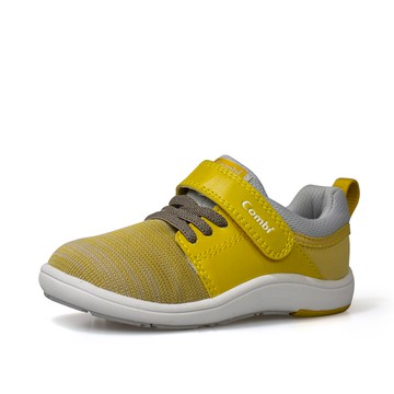 日本 Combi - 機能童鞋/學步鞋-NICEWALK 醫學級成長機能鞋-黃-A03
