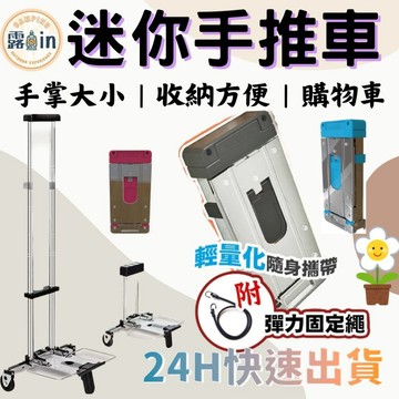 購物車 可折疊便攜手拉車 輕巧款手推車 購物車 拉桿車 買菜車 摺疊車 手拉車 手推車 迷你買菜 推車 摺疊推車 拉貨車