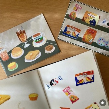 香港懷舊系列貼紙 冰室篇/零食篇