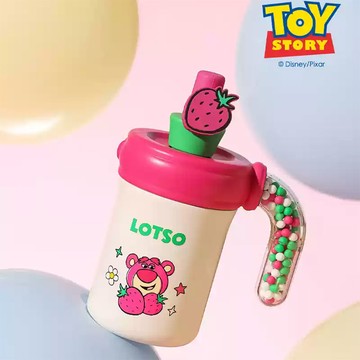 【BEDDY BEAR】 杯具熊 海洋球不銹鋼咖啡杯 400ml (海洋草莓熊)