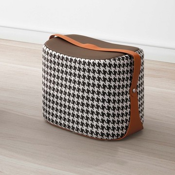 AS雅司-梅森千鳥格椅凳(三色)46*36*40cm