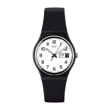 Swatch ONCE AGAIN 經典手錶/男錶/女錶/瑞士製造 GB743-S26 (34mm)【官方旗艦店】
