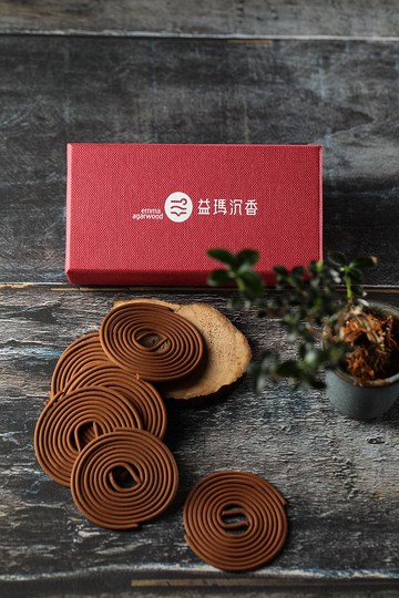 上等印尼伊利安馬拉OK土沉 - 盤香 - No.365